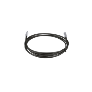 Cable de Parcheo UTP, Cat6A, 24 AWG, CM, Color Negro, 15.24 Metros (50 Pies)