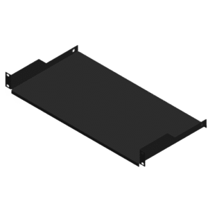 Charola para Rack de 19" de 2 postes, 23 cm de Profundidad, 1 Unidad de rack