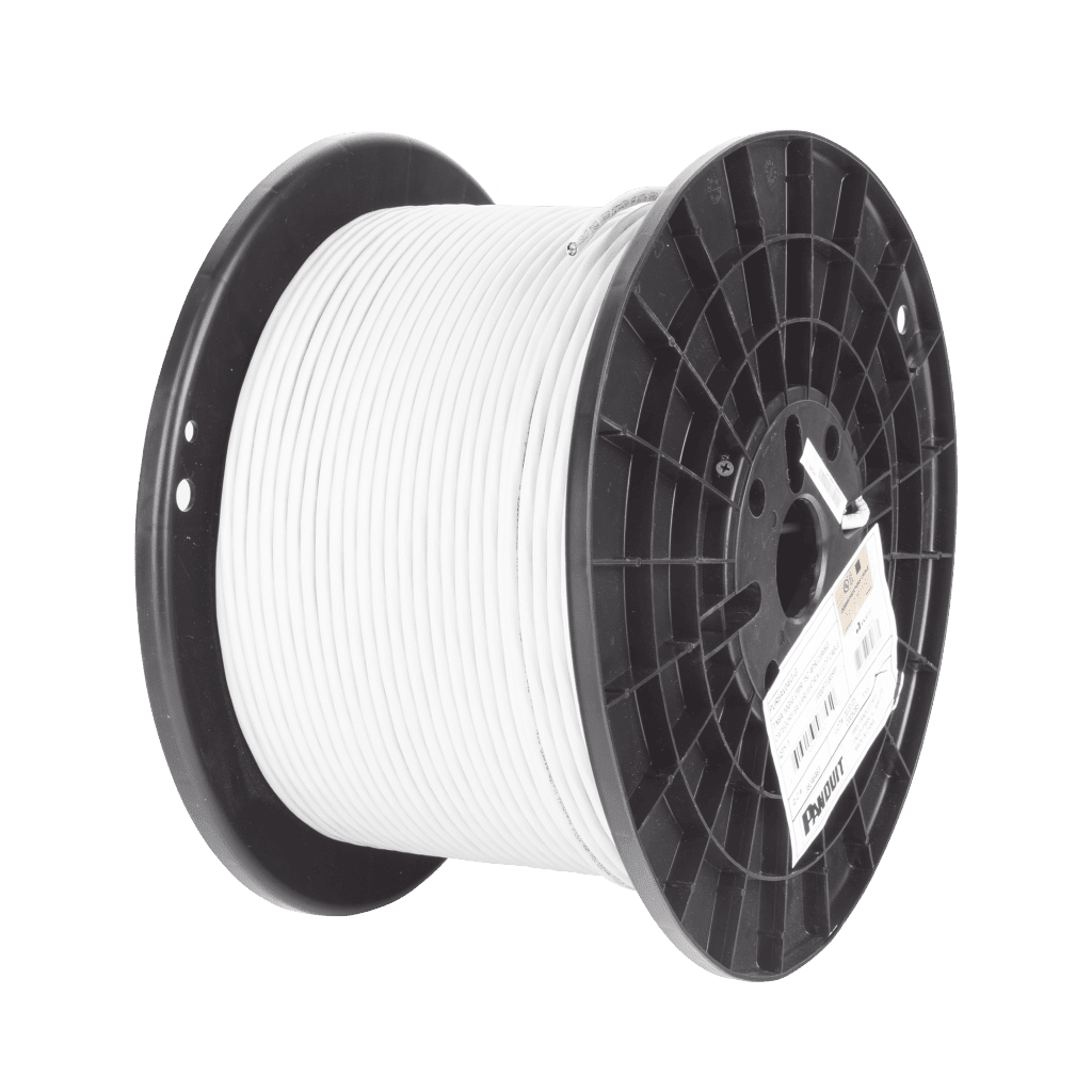 Bobina de Cable UTP de 4 Pares, Vari-MaTriX HD, Cat6A, 23 AWG, LSZH-3 (Libre de Gases T?xicos), Color Blanco, 305 Metros (1000 Pies)
