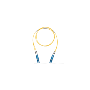 Jumper de Fibra Optica Monomodo 9/125 OS2, LC-LC Duplex, OFNR (Riser), Color Amarillo, 8 Metros (26.25 Pies)