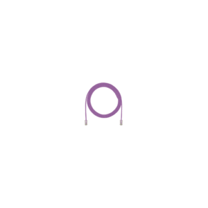 Cable de Parcheo TX6, UTP Cat6, Di?metro Reducido (28AWG), Color Violeta, 20.2 cm (8 Pulgadas)