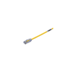 Cable de Parcheo UTP Cat6A, CM/LSZH, Di?metro Reducido (28AWG), Color Amarillo, 1.52 Metros (5 Pies)
