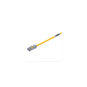Cable de Parcheo UTP Cat6A, CM/LSZH, Di?metro Reducido (28AWG), Color Amarillo, 1.52 Metros (5 Pies)