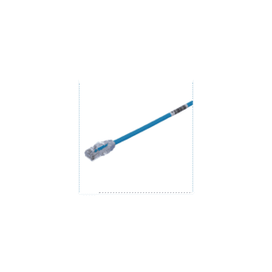 Cable de Parcheo UTP Cat6A, CM/LSZH, Di?metro Reducido (28AWG), Color Negro, 2.13 Metros (7 Pies)