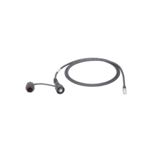 Patch Cord Cat6A IndustrialNet, Blindado S/FTP, Con Plug Industrial y Tapa en Un Extremo, 2 Metros (6.56 Pies)