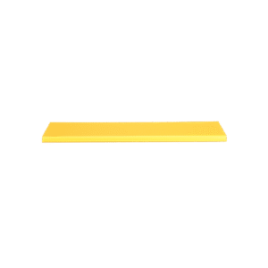 Tapa Con Bisagra a Presión Para Canaleta FiberRunner™ FR6X4YL6, de PVC Rígido, Color Amarillo, 10 ft. de Largo