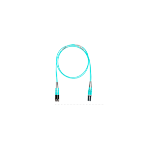 Jumper de Fibra Optica Multimodo 50/125 OM4, LC-SC Duplex, LSZH, Color Aqua, 6 Metros (19.69 Pies)