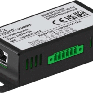 Sensor de Contacto Digital de Entrada / 12V / 2 RJ45 / Caja Metálica / 40 mts / Montaje Fácil / 16 sensores en cadena