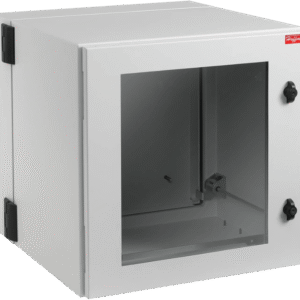 Gabinete Rack ProTek 19U, Bisagra Doble, Ventana de Vidrio, Tipo 4 12, Acero Gris RAL 7035, 922x600x610 mm, Montaje Pared