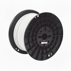 Bobina de Cable UTP de 4 Pares, Cat6A, 23 AWG, CMP (Plenum), Color Blanco, 305 Metros (1000 Pies)