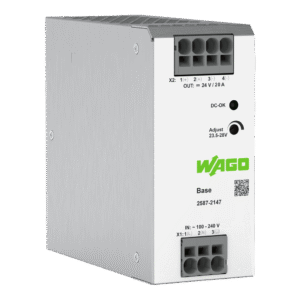 Fuente de Alimentación Monofásica / 24V DC 20A / 480W / Conexión Push-in / Autorrefrigeración / IP20 / MTBF >1,000,000h