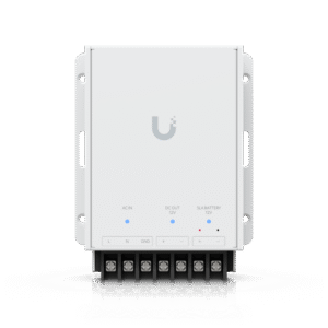 Fuente de Alimentación de 12V con Soporte para Batería de Respaldo SLA Opcional, Compatible con UniFi Retrofit Hub
